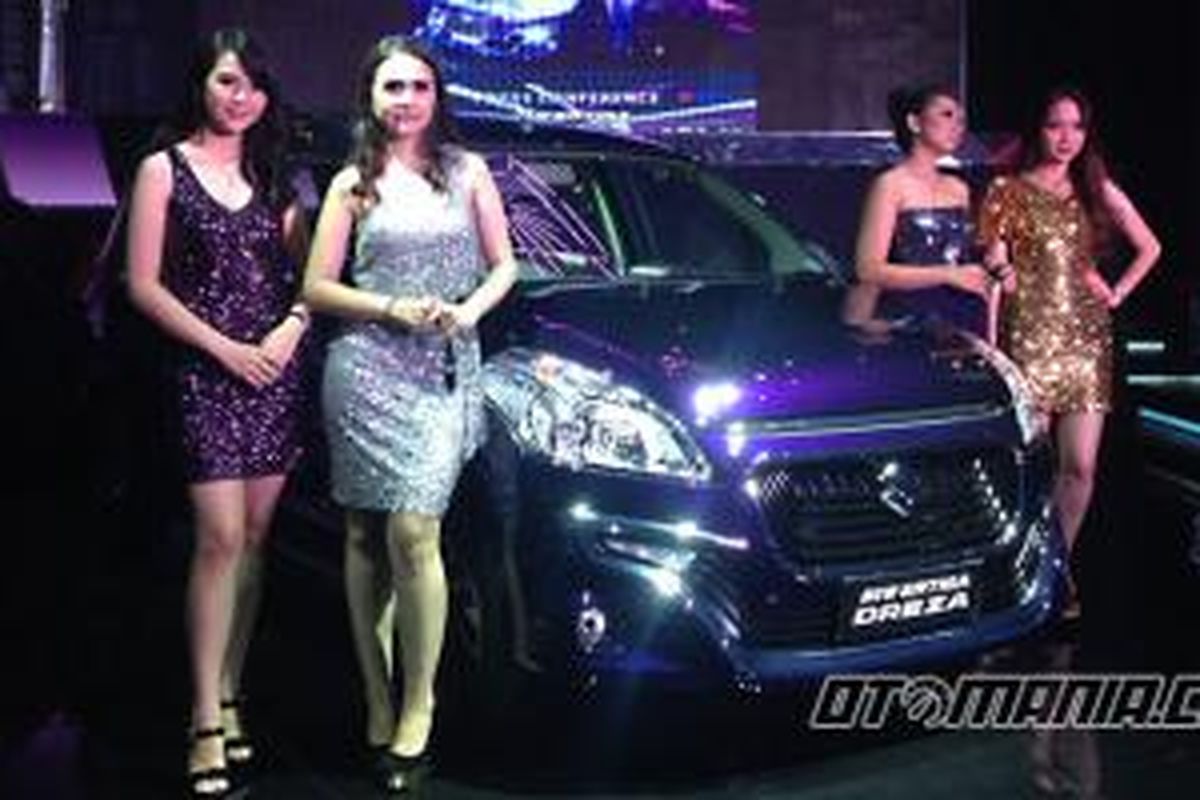 New Ertiga Dreza yang diluncurkan pada Kamis (7/1/2016) di Plaza Senayan, Jakarta Selatan.