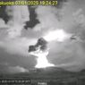 Gunung Ibu di Maluku Utara Erupsi Lagi, Kolom Abu Capai 1.500 Meter di Atas Puncak