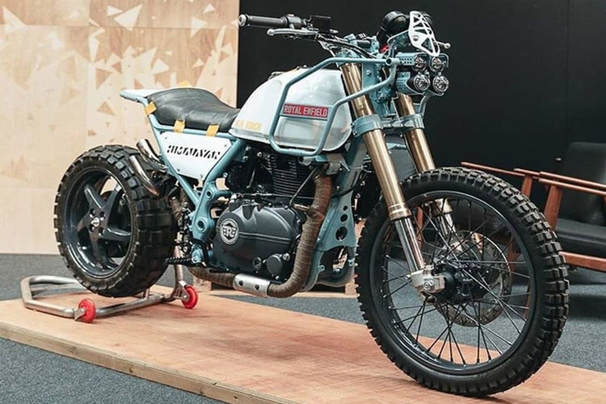 Royal Enfield Himalayan bermesin turbo