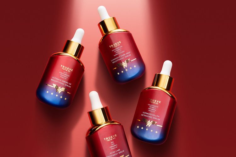 Trueve hadirkan skincare edisi spesial kolaborasi dengan Wonder Woman.