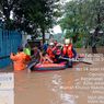 Cipinang Melayu Banjir Jumat Pagi, Belasan Orang Dievakuasi Damkar