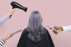 7 Inspirasi Warna Rambut Abu-abu yang Malah Bikin Terlihat Lebih Muda