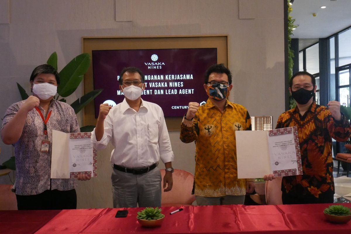 Apartemen Vasaka Nines yang dirilis PT Waskita Karya Realty menjalin kerja sama dengan dua agen properti terpilih, yaitu Century Indonesia dan Starhome, Rabu (4/8/2021).