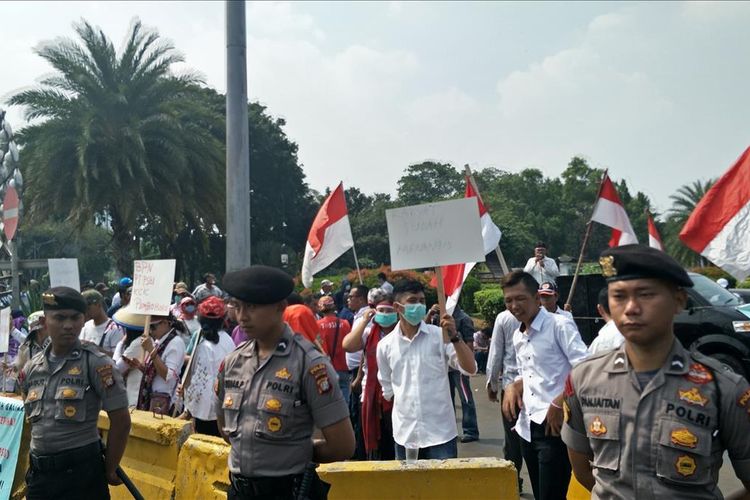 Ada Demo di Istana Pagi Ini, Cek Rute Alternatifnya