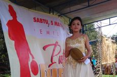 Terampil Belah Durian, Eka Maulidawati Juara I Pemilihan Putri Durian 2016