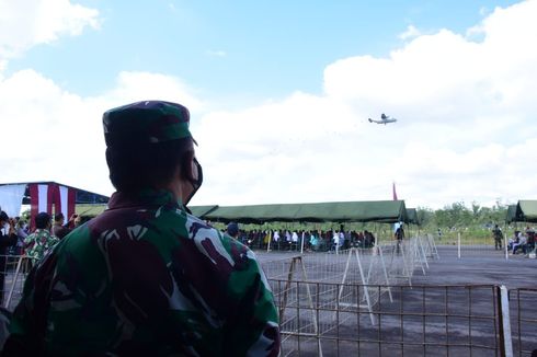 Tarik Minat Masyarakat Ikut Vaksinasi, TNI AU Kerahkan Pesawat Cassa-212