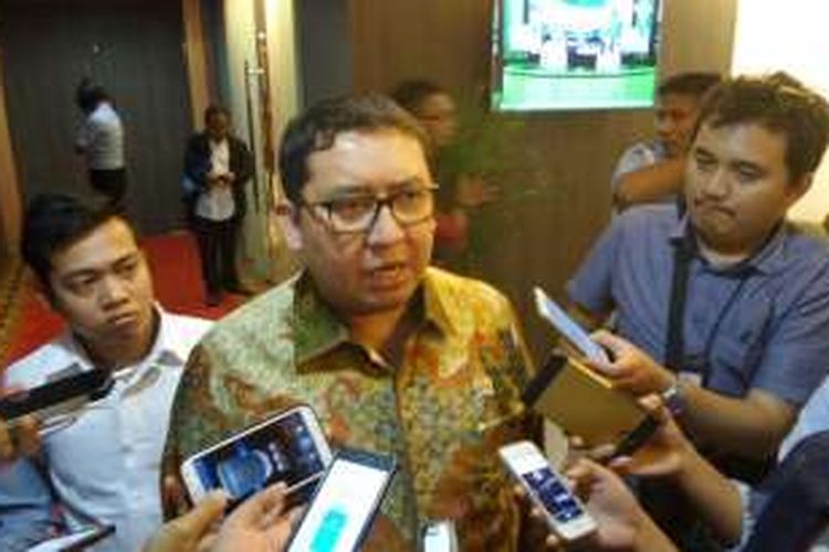 Wakil Ketua DPR RI Fadli Zon di Kompleks Parlemen, Senayan, Jakarta, Jumat (11/11/2016)