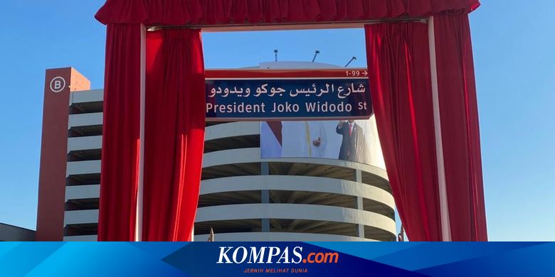 Nama Presiden Jokowi Diabadikan Jadi Nama Jalan Di Uni Emirat Arab