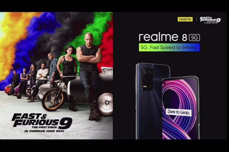 Realme bakal luncurkan ponsel Realme 8 5G dalam waktu dekat.