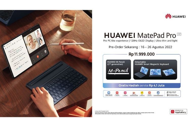 Penawaran menarik HUAWEI MatePad Pro