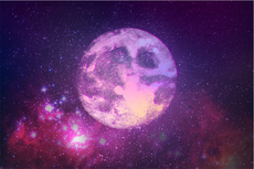 Fenomena Pink Moon Hiasi Langit Malam Ini, Akankah Bulan Berwarna Merah Muda?