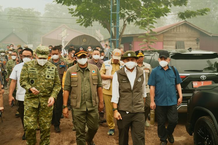 Kepala BNPB-Menhut Akan Berkantor di Kalteng, Kawal Penanganan Karhutla
