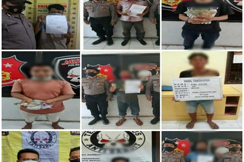 Polisi Berantas Preman, 10 Pelaku Pungli dan Penjudi Ditangkap di Asahan