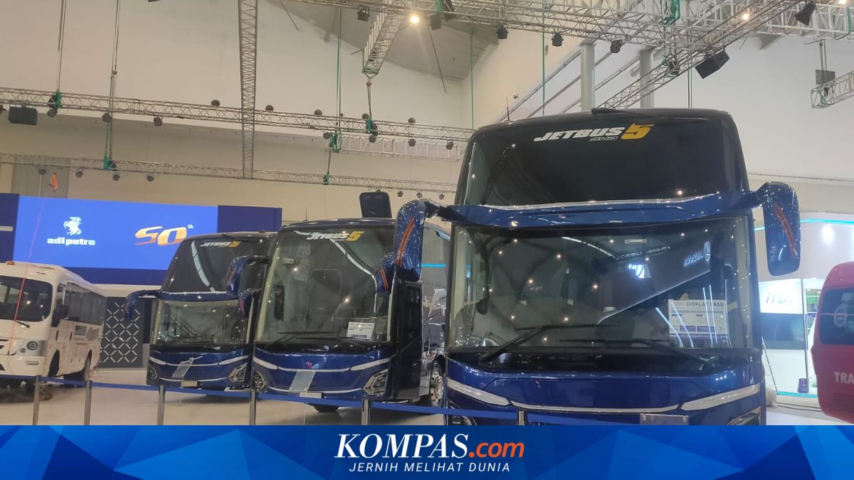 Biar Hoki, Bodi Bus Baru Adiputro Pakai Nama Jetbus 5 Bukan Jetbus 4