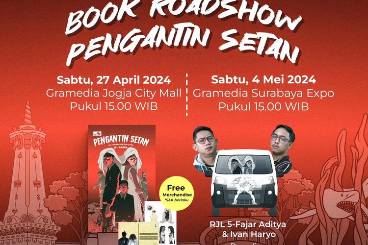 Book Roadshow Pengantin Setan