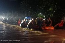 Demak Banjir Lagi, 6 Kecamatan Terdampak, Ratusan Orang Mengungsi