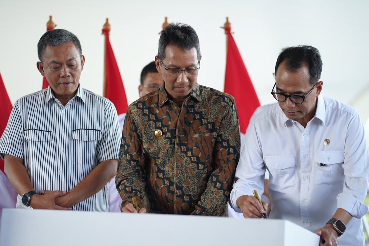 WSBP Resmikan JPB Dukuh Atas, Sudirman