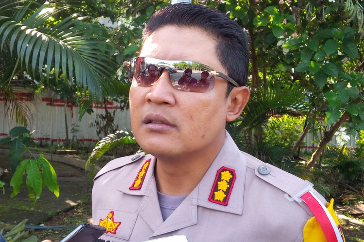 Kapolresta Surakarta Kombes Pol Ribut Hari Wibowo di Solo, Jawa Tengah, Senin (15/4/2019).