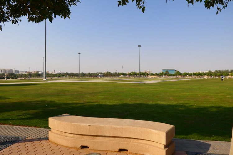 Taman King Abdullah di Riyadh.