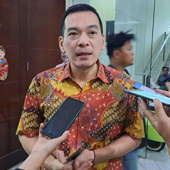 Ketua DPP Partai Kebangkitan Bangsa (PKB) Daniel Johan saat diwawancarai di Kantor DPP PKB, Jakarta, Jumat (20/1/2023).