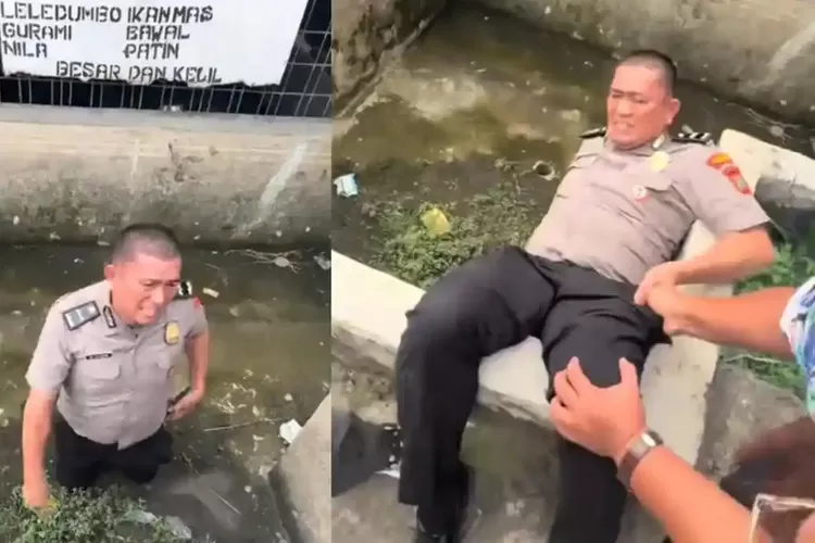 Video Polisi Dikejar dan Didorong ke Parit Viral, Polda Sumut Sebut Masalah Pribad