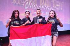 Tiga Srikandi Perbafi Naik Podium di Filipina