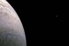 NASA Bagikan Foto 2 Bulan Milik Jupiter, Seperti Apa?