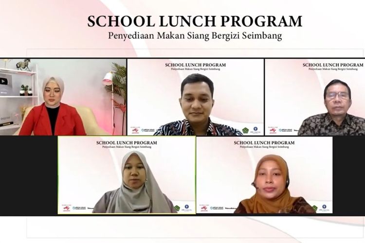 Departemen Gizi Masyarakat IPB, Ajinomoto dan Kemenag menggelar webinar sosialisasi kampanya School Lunch Program (SLP) yang diadakan pada 20 Juni 2022 dan diikuti 60 perwakilan pondok pesantren di wilayah Jawa Barat.