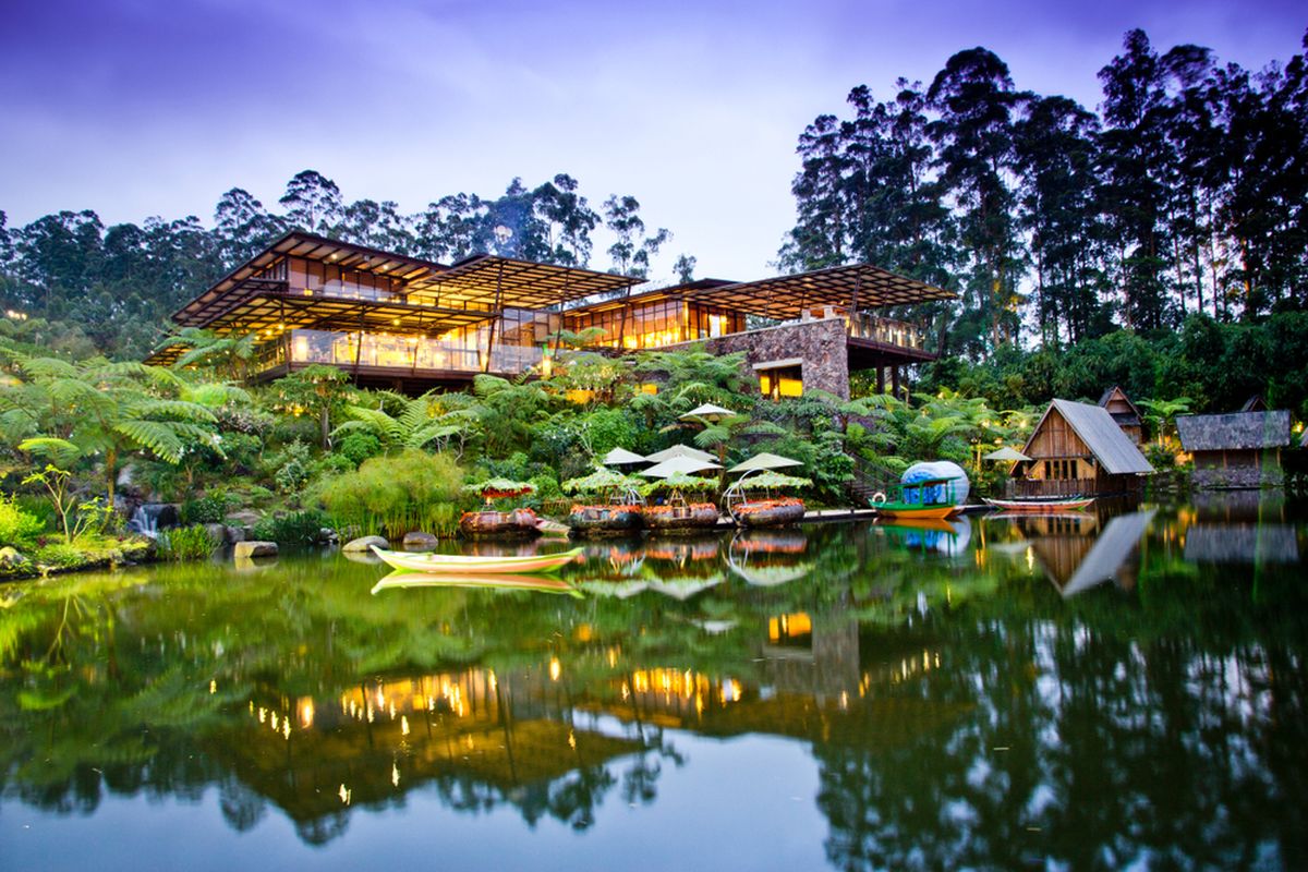 Dusun Bambu Lembang: Harga Tiket, Jam Buka, dan Fasilitas Halaman all -  Kompas.com