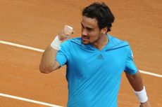 Kalahkan Murray, Fognini Bawa Italia Samakan Posisi