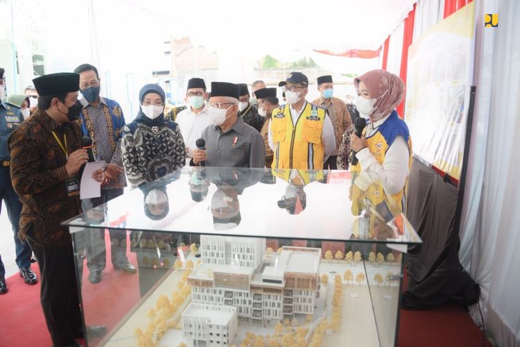 Pembangunan gedung baru Universitas Nahdlatul Ulama (UNU) Yogyakarta.
