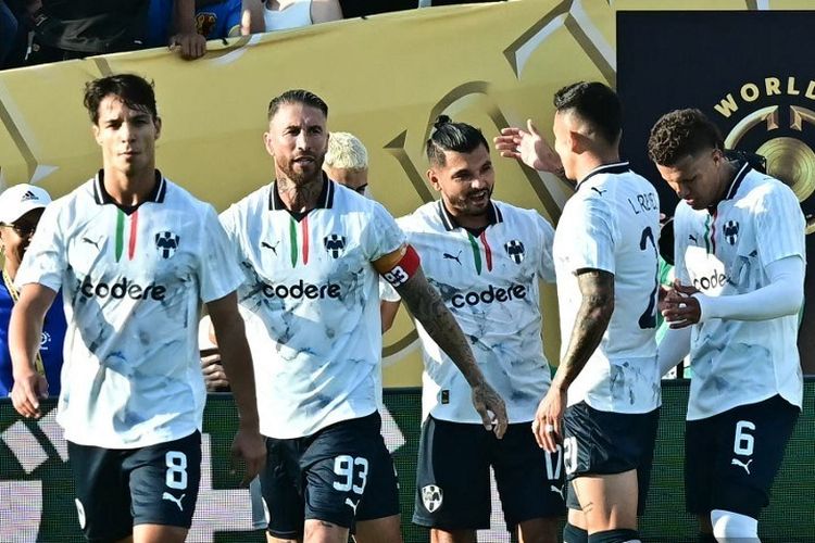 Hasil Urawa Reds Vs Monterrey 0-4: Tim Sergio Ramos Lolos