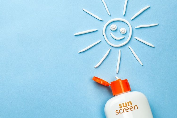 Ilustrasi sunscreen 