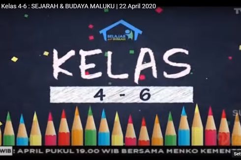 Kelas 4-6 SD, Ini Rangkuman Materi TVRI: Sejarah dan Budaya Maluku