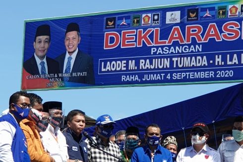 Bupati Muna Barat Positif Corona, Mendaftar Sebagai Calon Bupati Muna