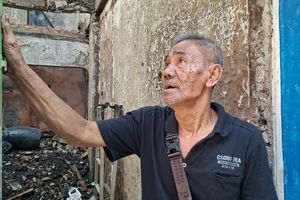 Tak Ada Lebaran, Hanya Puing Rumah Hangus bagi Korban Kebakaran Tambora