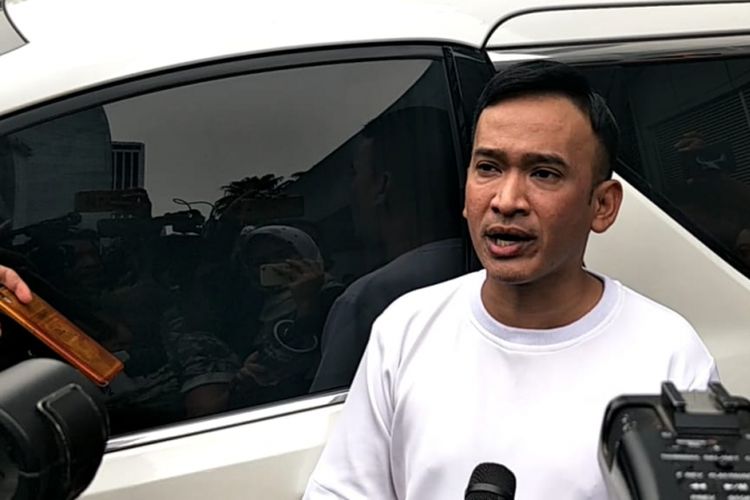 Ruben Onsu saat ditemui di kawasan Tendean, Jakarta Selatan, Selasa (30/10/2018).