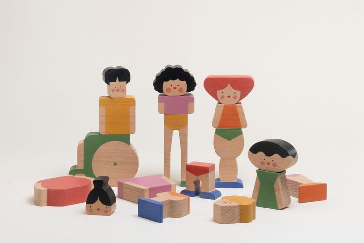 Body Blocks, Mainan Balok yang Ajarkan Anak Kenali Bentuk Tubuh