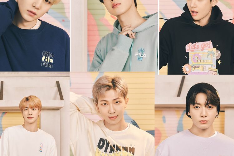 BTS X Fila