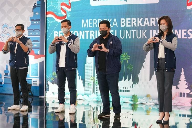 Menteri BUMN Erick Tohir di program Mentorship BUMN Muda