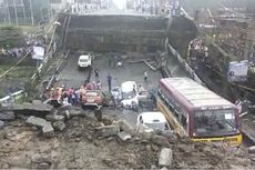 Sebuah Jembatan di Kota Kolkata Ambruk, 5 Orang Tewas