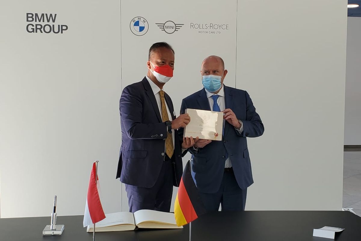 Menperin bersama perwakilan BMW di Jerman