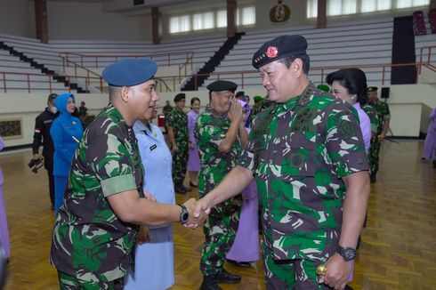 Panglima Yudo Pimpin Upacara Korps Kenaikan Pangkat 107 Pati TNI, Paling Banyak dari AD