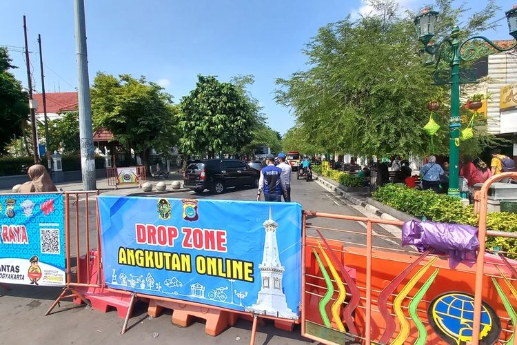 Kondisi Maliboro ramai lancar pada libur Lebaran 2023, Selasa (25/4/2023)