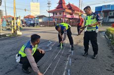 Tabrak Truk Usai Nyalip Kendaraan, Seorang Pemotor Perempuan di Wonogiri Tewas di Lokasi Kejadian