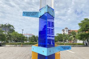 Jakarta Ambles hingga 4,5 Meter sejak 1974, Tugu Penurunan Tanah Jadi Pengingat