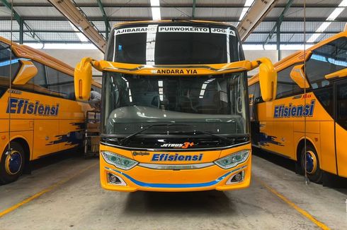 Bus PO Efisiensi Pakai Bodi Terbaru dari Jetbus MHD, Bando Lebih Tipis