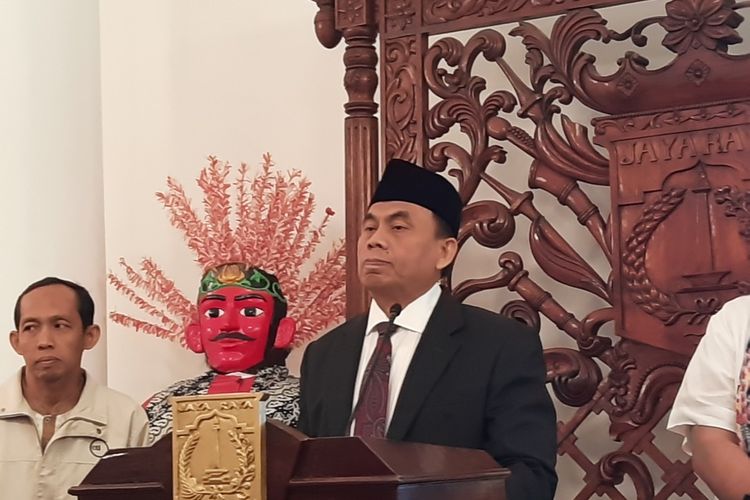 A file photo of Jakarta Administration Secretary Saefullah is taken at the City Hall, Jakarta on January 24, 2020. He dies after contracting the Covid-19 on Wednesday, September 16, 2020.  