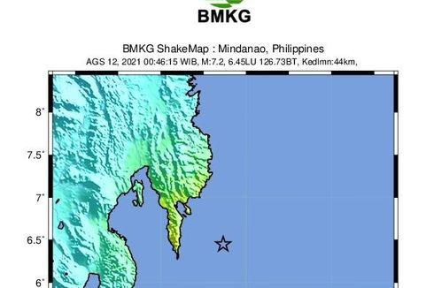 Gempa Filipina M 7,1 Dirasakan hingga Indonesia, Ini Faktanya
