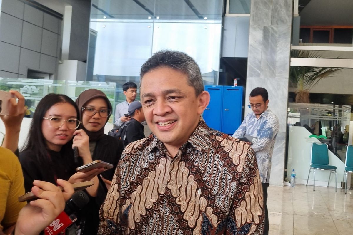 Direktur Jenderal Anggaran Kemenkeu Luky Alfirman saat ditemui di Gedung DPR RI, Jakarta, Kamis (3/7/2025).